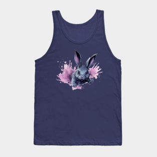 Boundless Joy: The Pastel Pink Burst of the Jumping Rabbit Tank Top